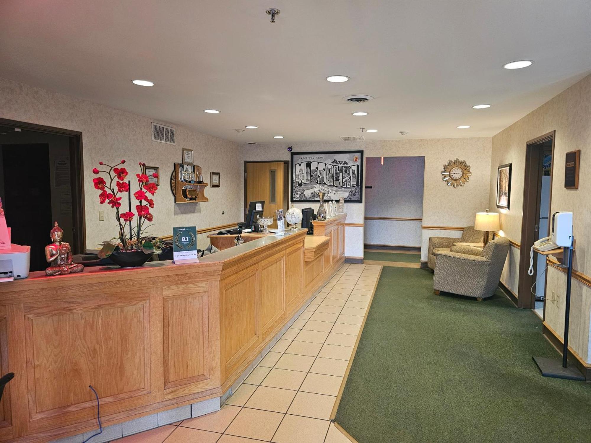 Motel Super 8 By Wyndham Ava Exterior foto